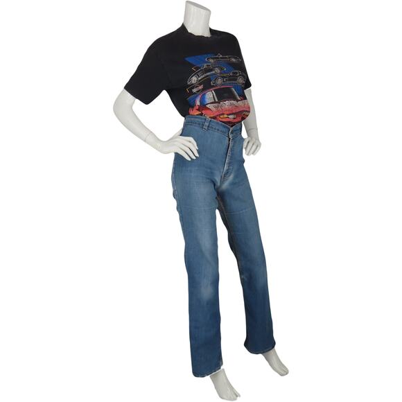 90s Vintage Chevrolet Corvette C4 Sports Car Retro Single Stitch Tee T Shirt - Picture 7 of 10